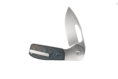 Field Duty Folder - Crosscut Artic Storm Inlay (LeftHand) - Liong Mah Design - product_type