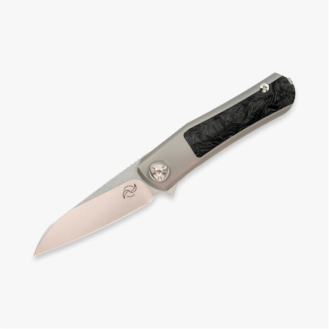 Hawk Marble Carbon Fiber Inlay - Liong Mah Design# - product_type#