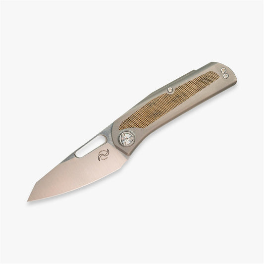 KUF v2 Green Canvas Micarta - Liong Mah Design# - product_type#