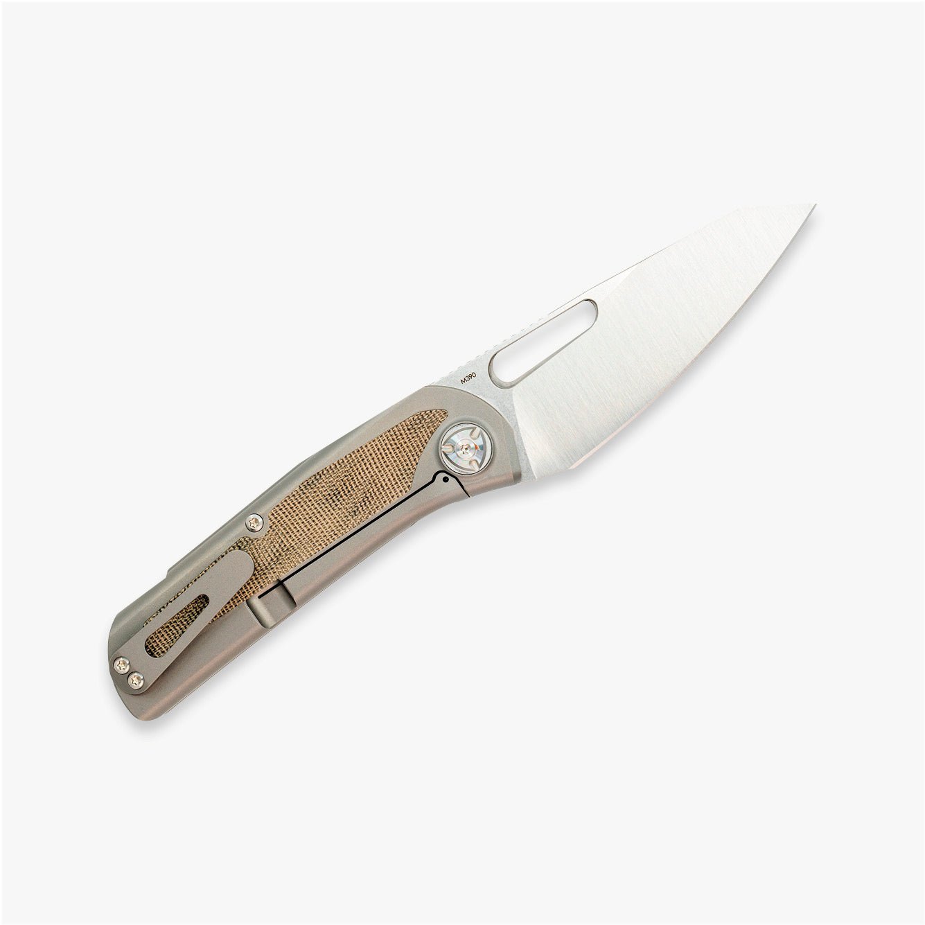 KUF v2 Green Canvas Micarta - Liong Mah Design# - product_type#