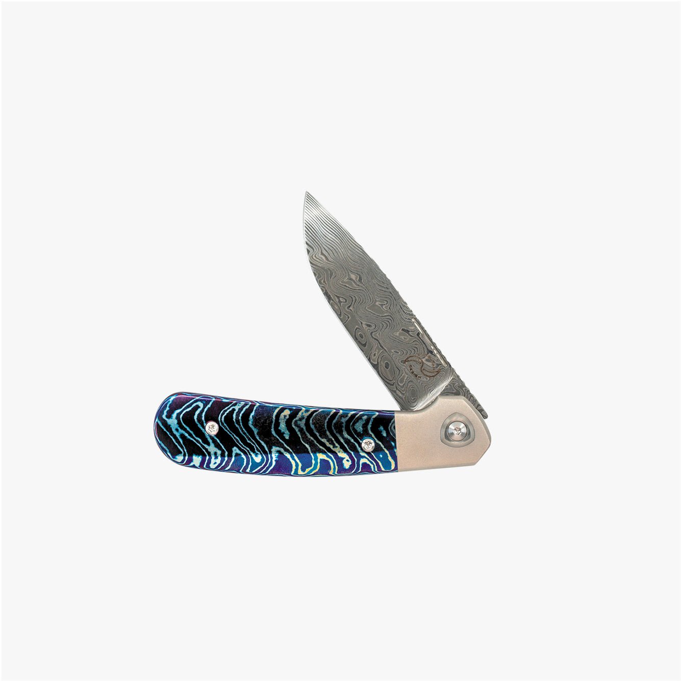 L1 Damascus Mokuti Inlay - Liong Mah Design# - product_type#