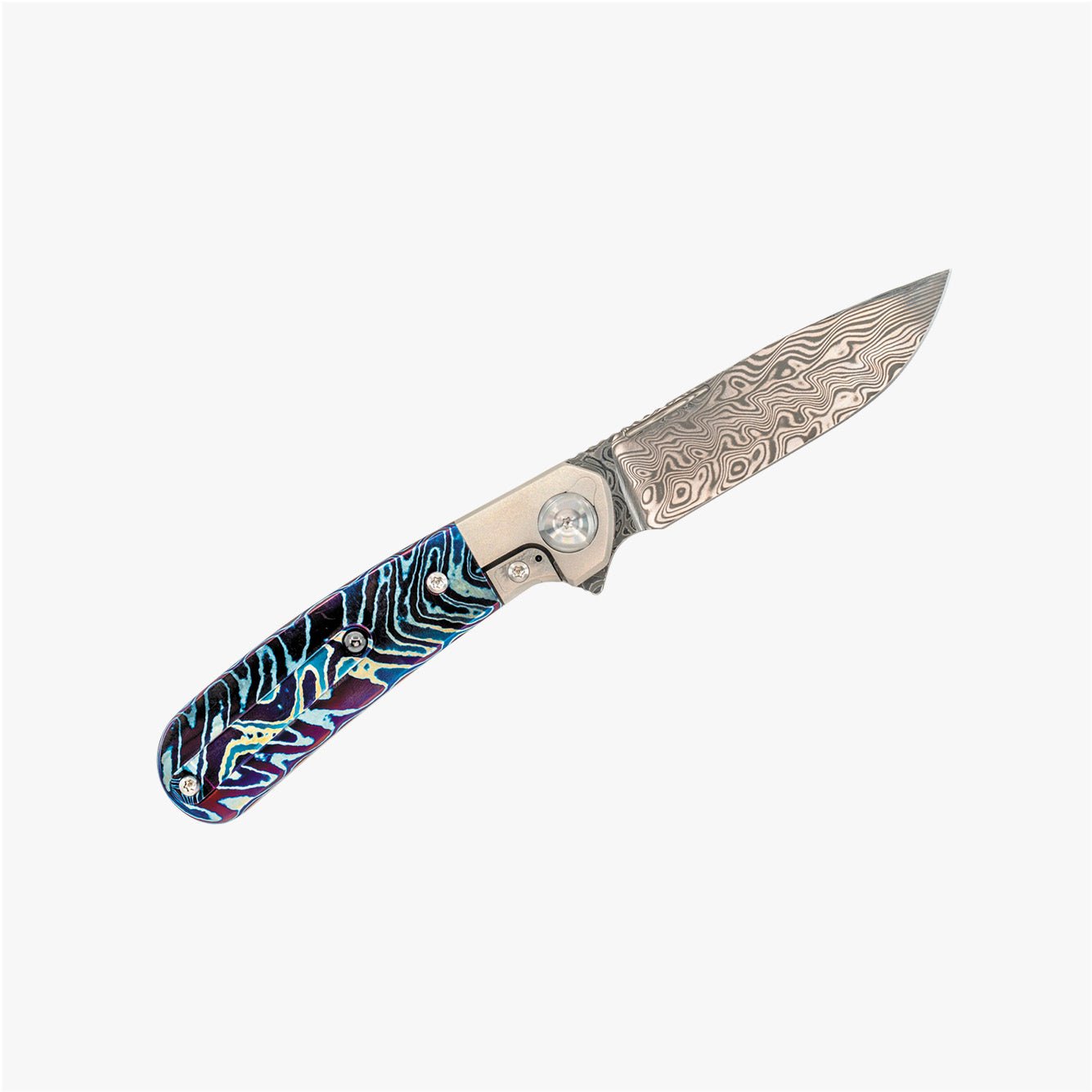 L1 Damascus Mokuti Inlay - Liong Mah Design# - product_type#