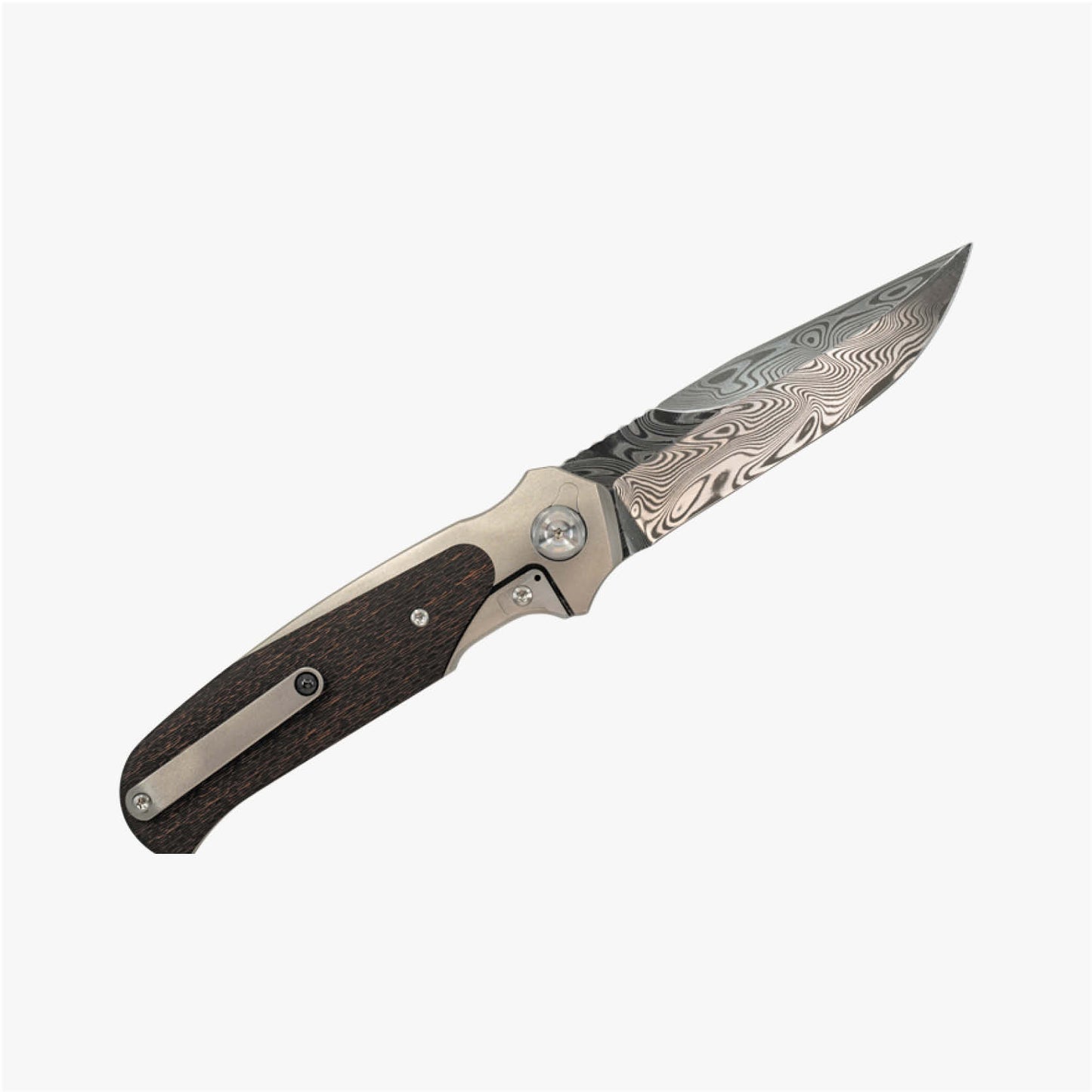 Model 18 Damasteel Damascus Raindrop Copper Inlay | Liong Mah Design - Liong Mah Design - product_type