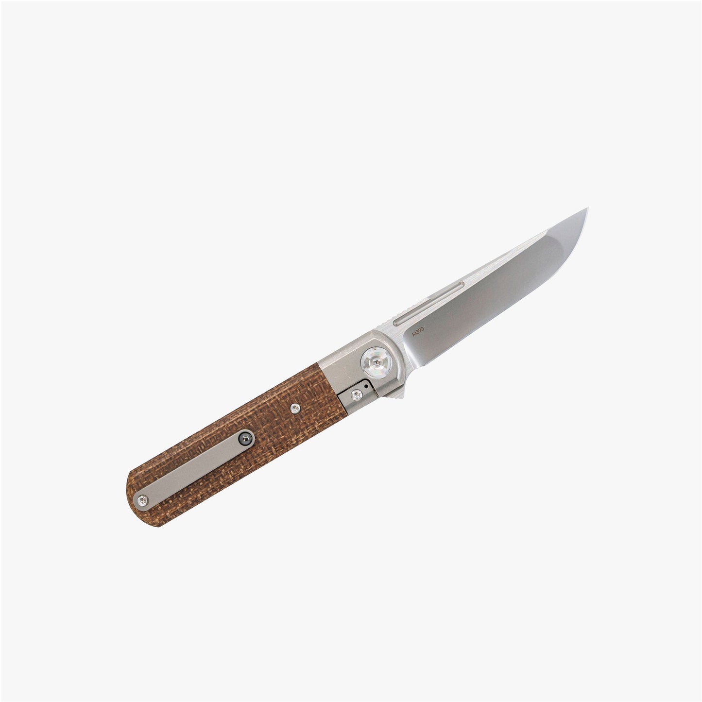 T - 1 Burlap Micarta - Liong Mah Design# - product_type#