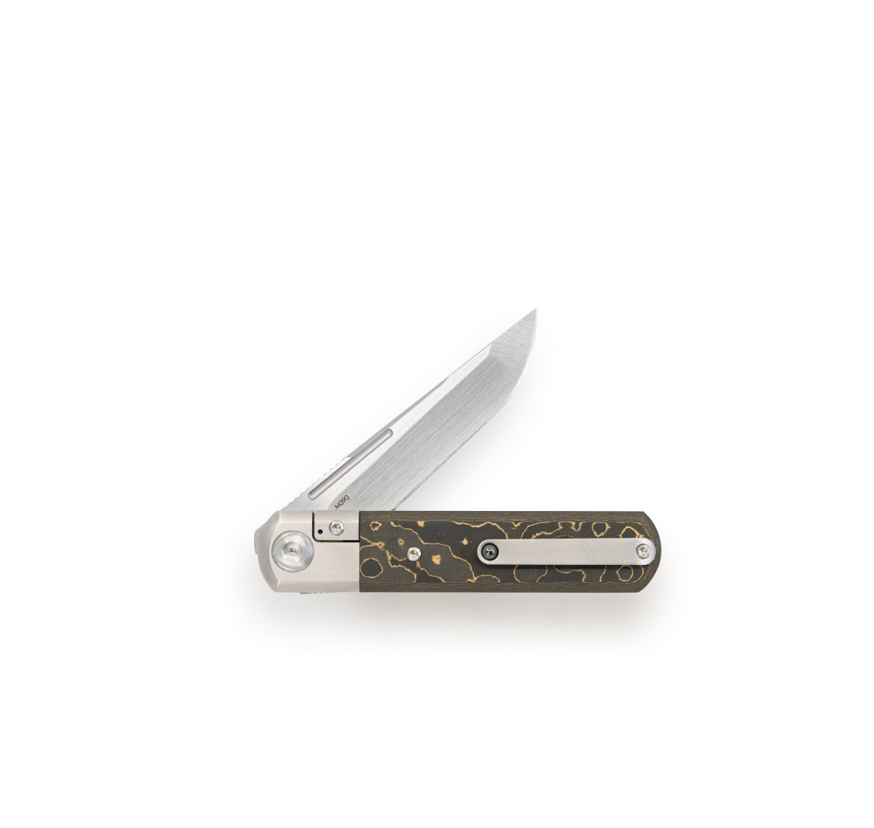 T - 1 Gold Camo Fat Carbon Inlay - Liong Mah Design# - product_type#