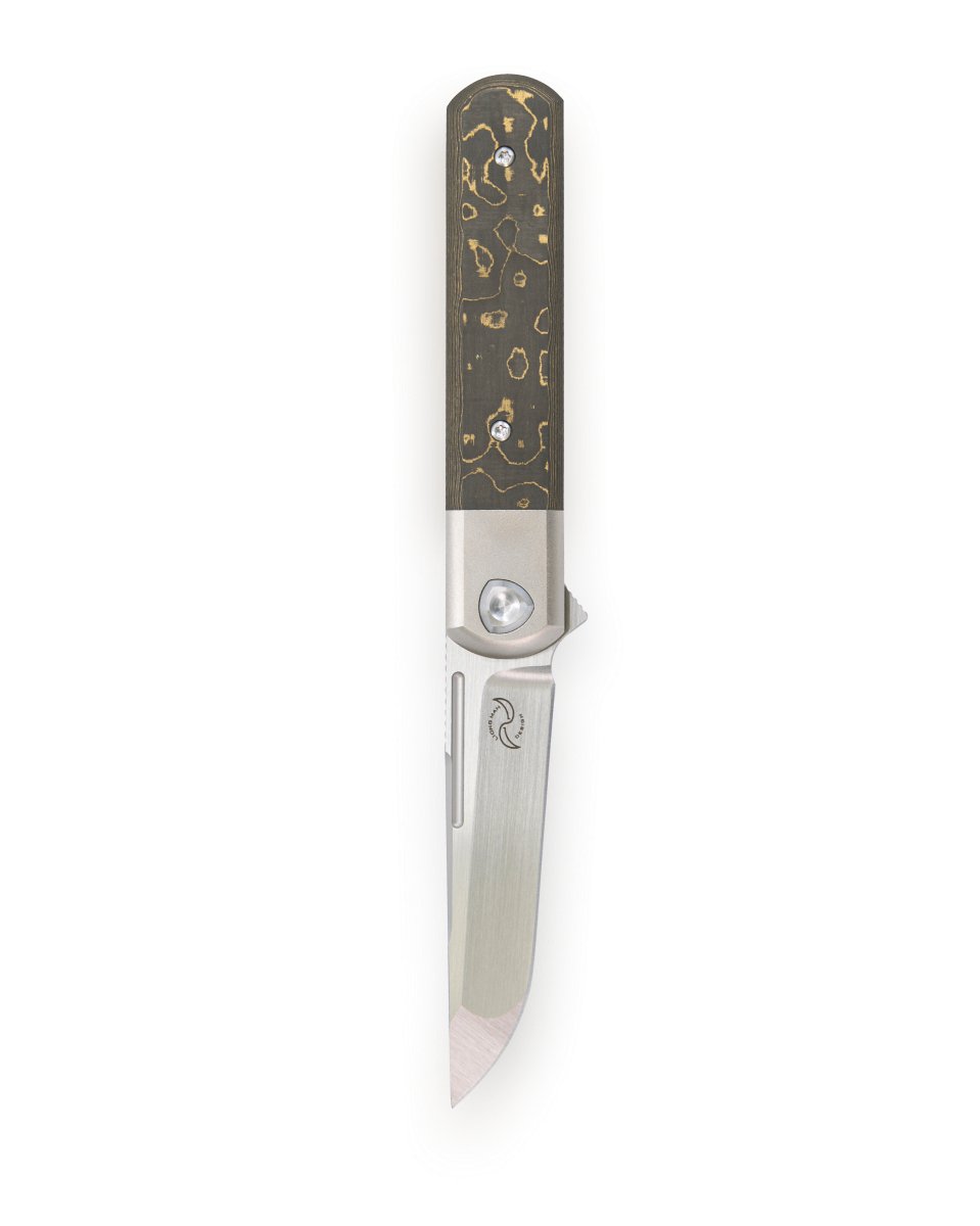 T - 1 Gold Camo Fat Carbon Inlay - Liong Mah Design# - product_type#