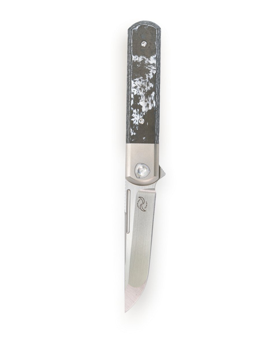 T - 1 White Storm Fat Carbon Inlay - Liong Mah Design# - product_type#