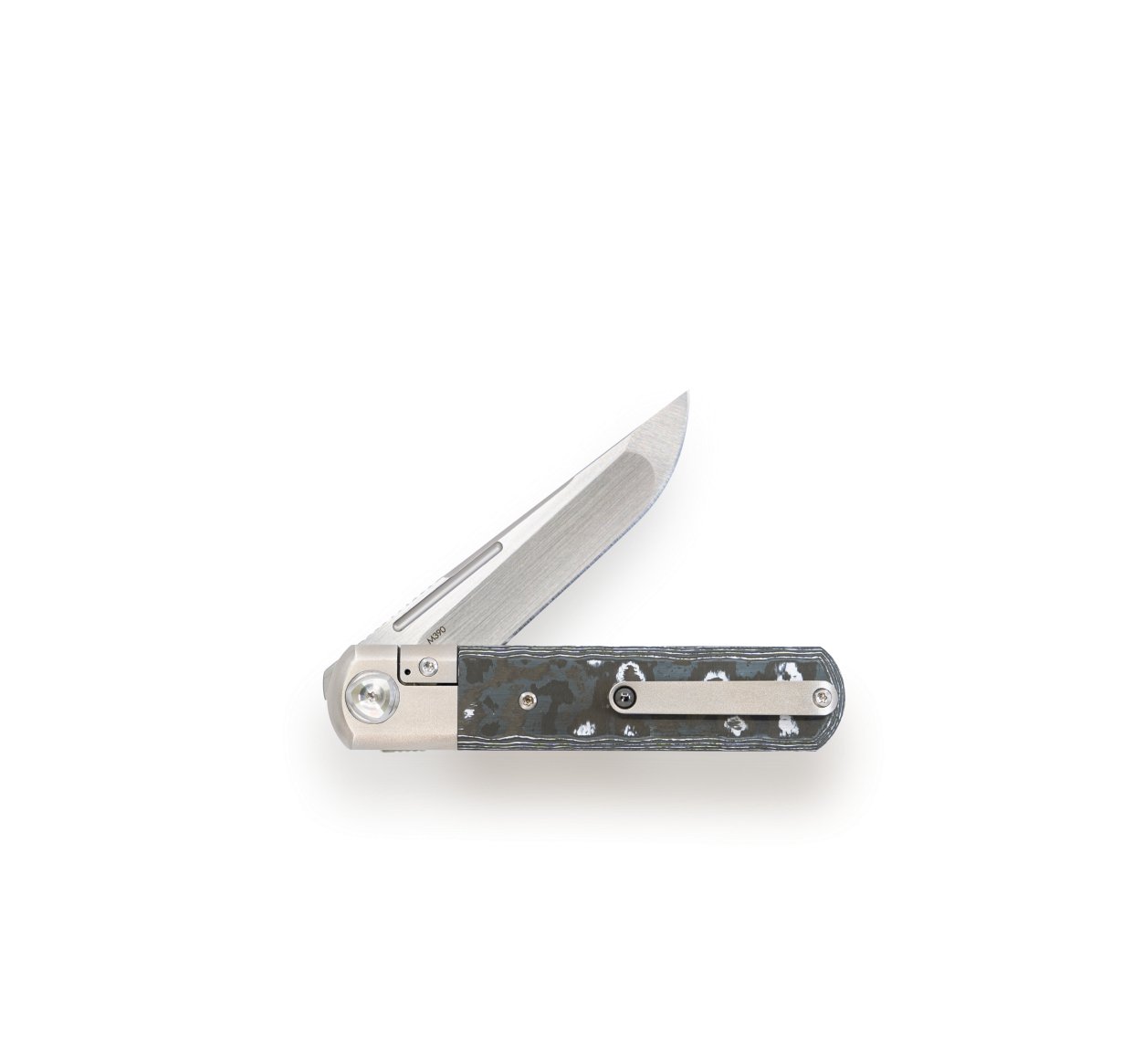 T - 1 White Storm Fat Carbon Inlay - Liong Mah Design# - product_type#