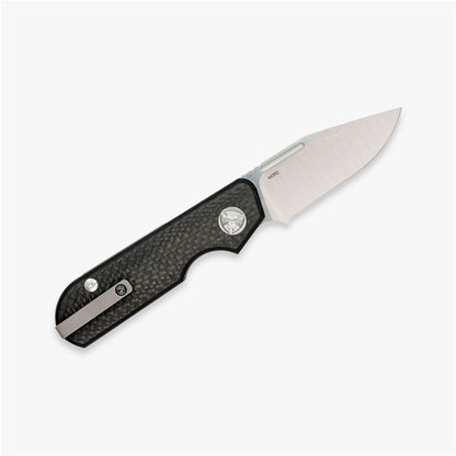 Traveler - Clip Point - Carbon Fiber - Liong Mah Design# - product_type#