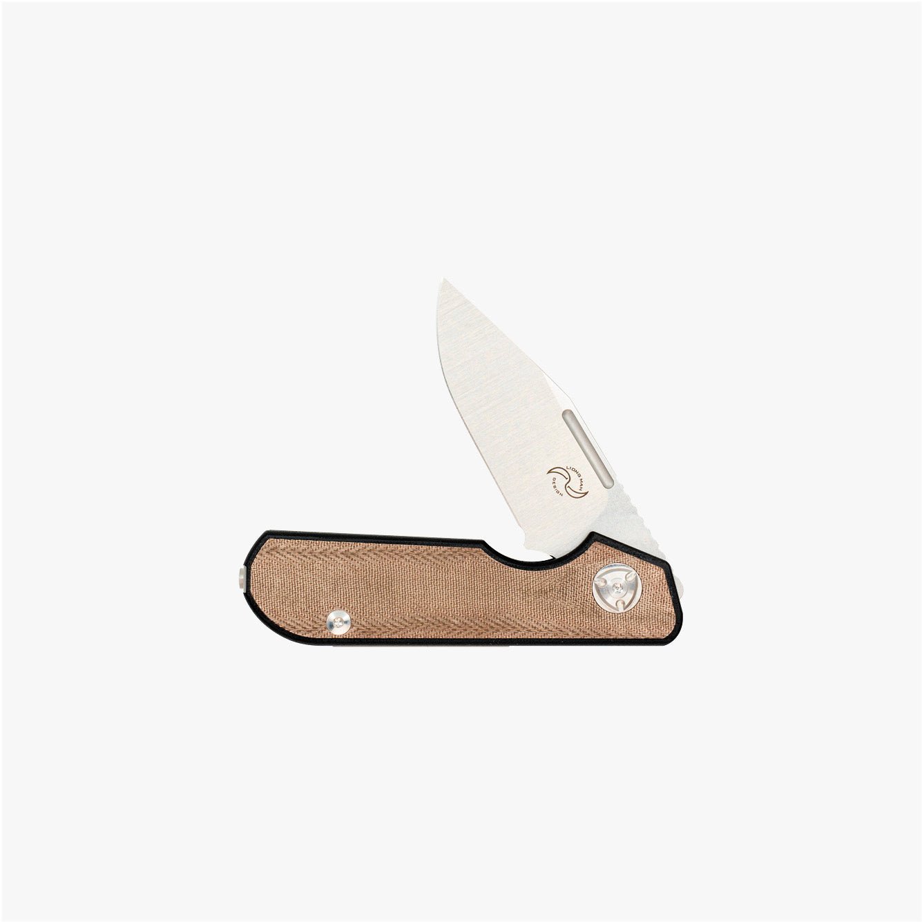 Traveler - Clip Point - Green Micarta - Liong Mah Design# - product_type#