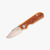 Traveler - Clip point - Natural Micarta - Liong Mah Design# - product_type#