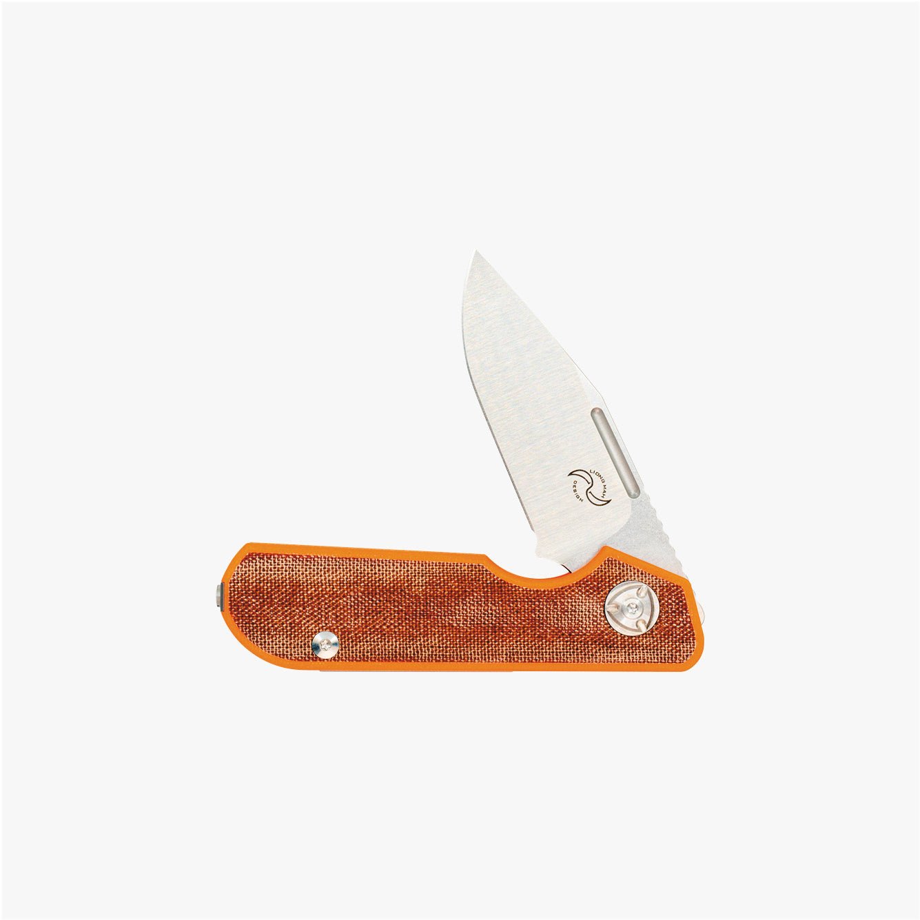 Traveler - Clip point - Natural Micarta - Liong Mah Design# - product_type#