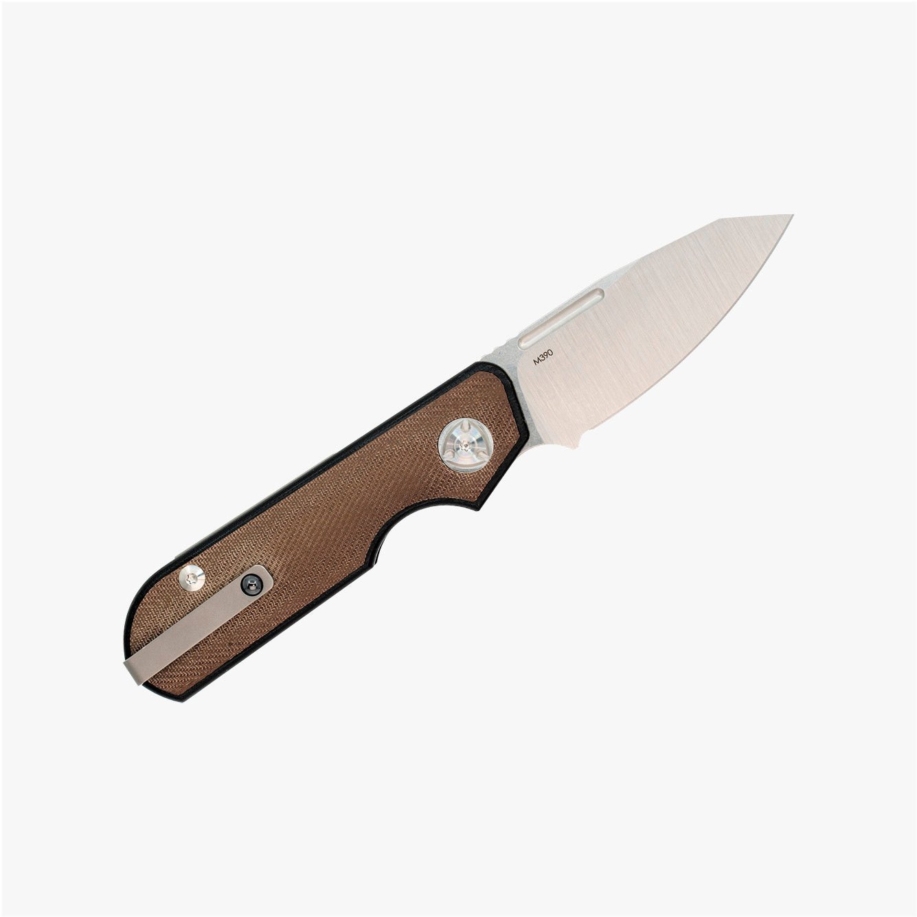 Traveler - Sheepsfoot Blade - Green Micarta - Liong Mah Design# - product_type#