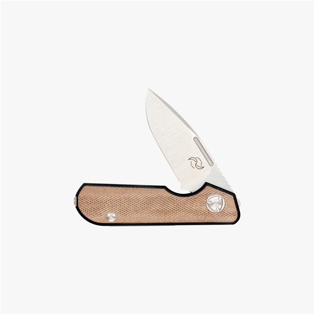 Traveler - Spear Point - Green Micarta - Liong Mah Design# - product_type#