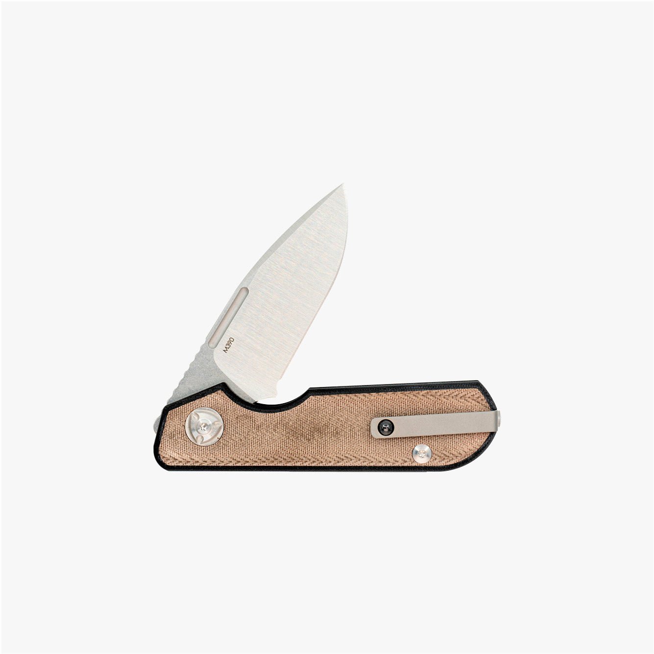 Traveler - Spear Point - Green Micarta - Liong Mah Design# - product_type#