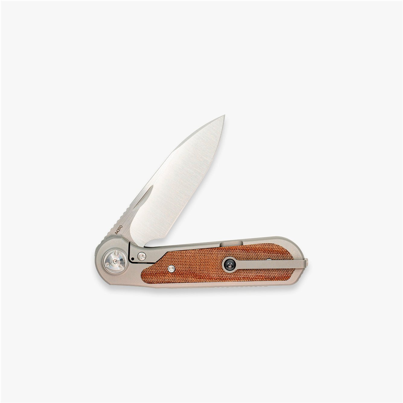 Zulu Brown Micarta - Liong Mah Design# - product_type#