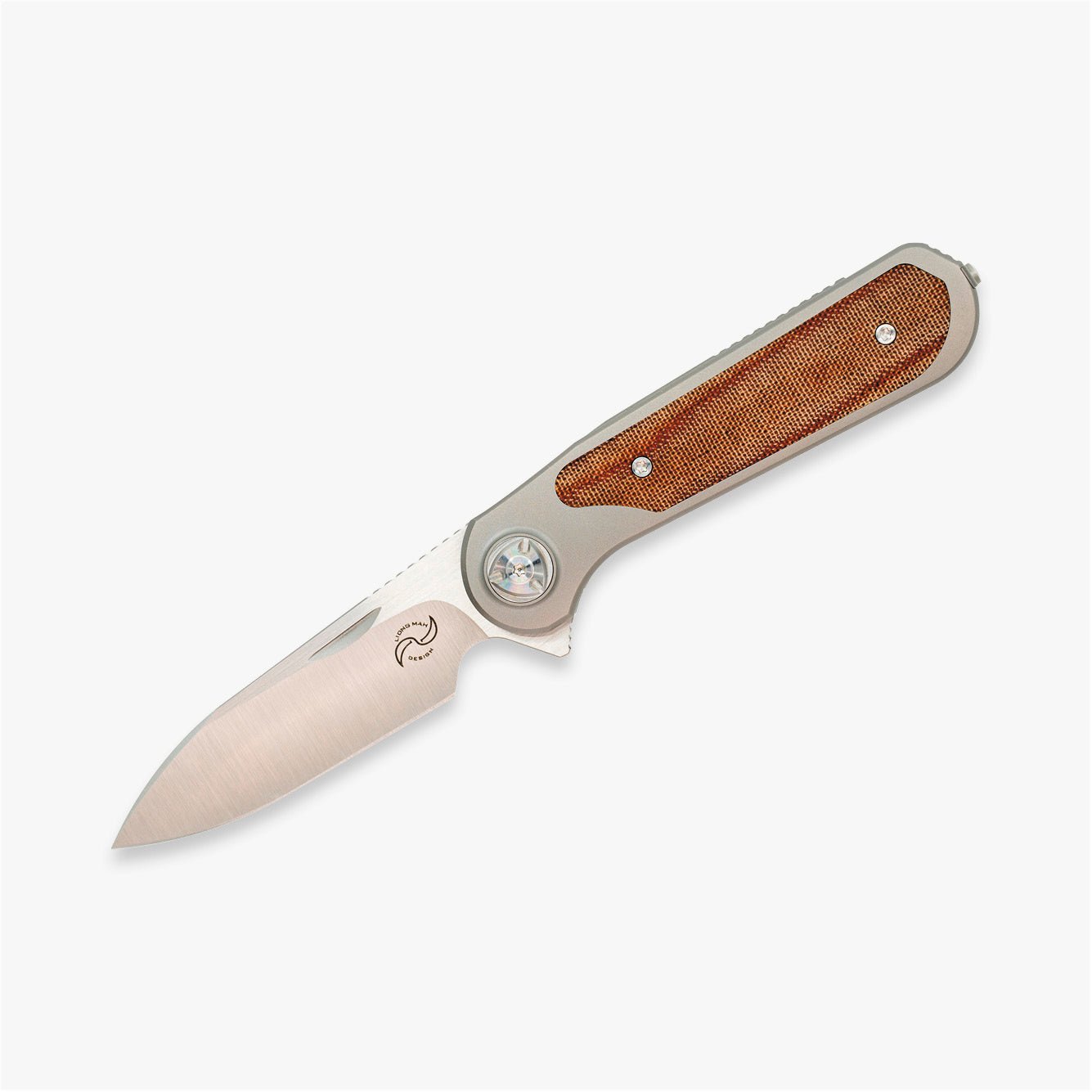 Zulu Brown Micarta - Liong Mah Design# - product_type#