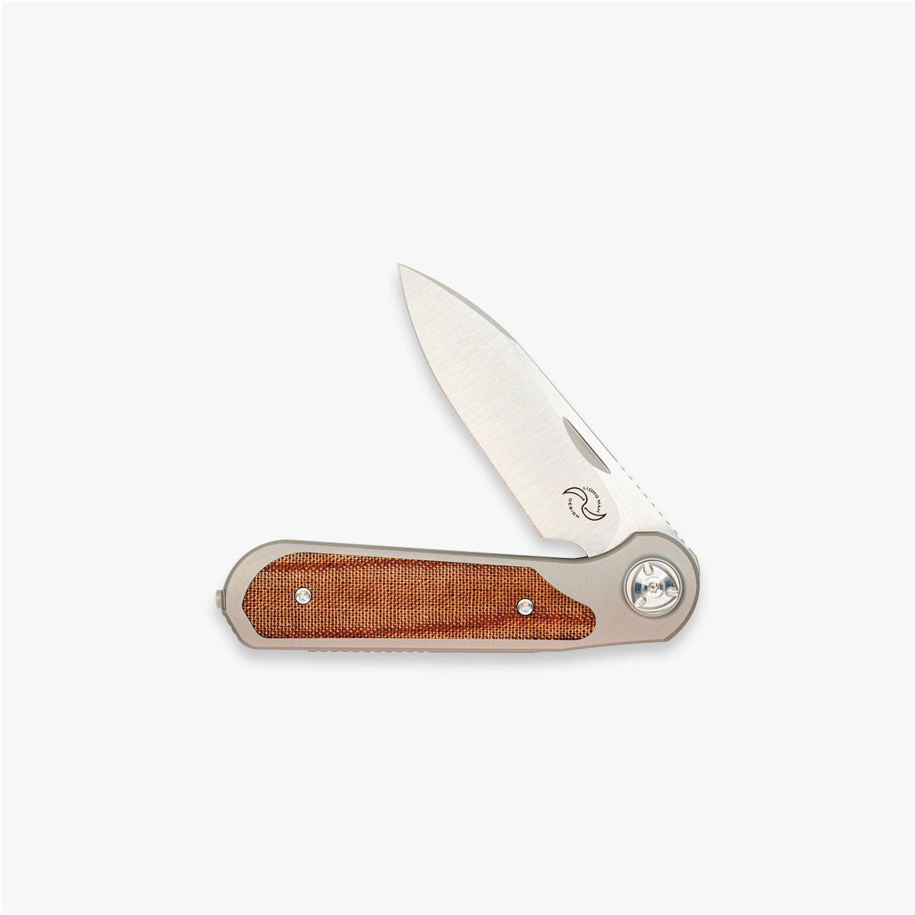 Zulu Brown Micarta - Liong Mah Design# - product_type#