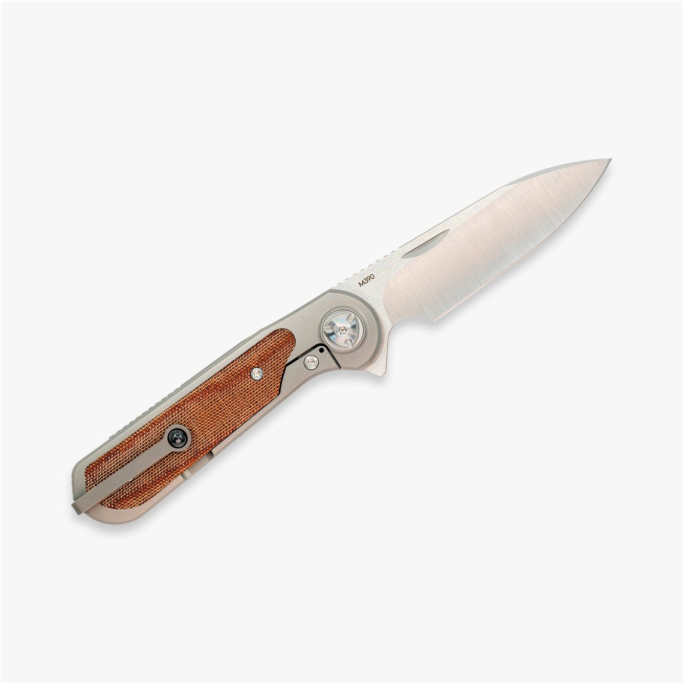 Zulu Brown Micarta - Liong Mah Design# - product_type#